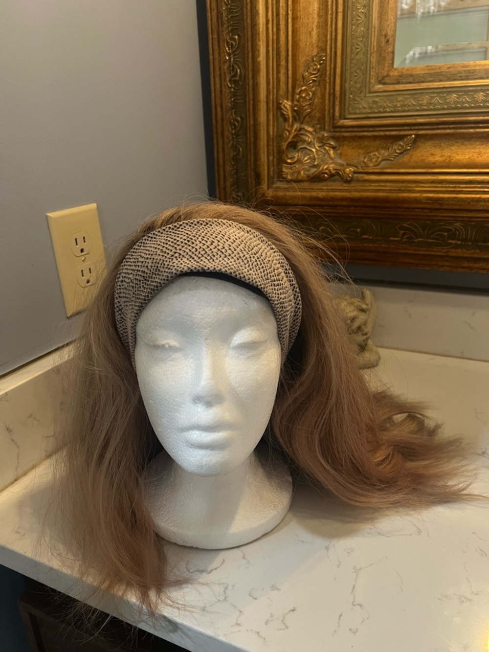 Blonde Women's Wig - Lightweight Human Hair